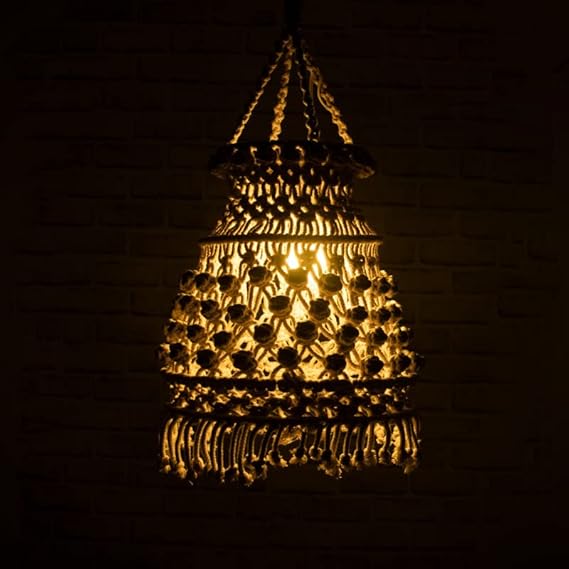 Macrame Lantern Style Hanging - Leechoo
